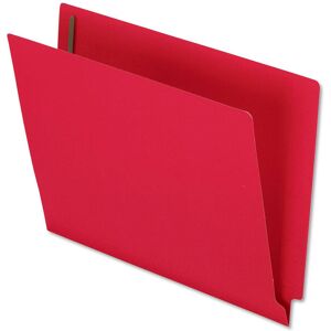 Tops Business Forms - Colored Reinforced End Tab Fastener Folders, 0.75" Expansion, 2 Fasteners, Letter Size, Red Exterior, 50/Box Tops Business Forms - Colored Reinforced End Tab Fastener Folders, 0.75" Expansion, 2 Fasteners, Letter Size, Red Exterior, 50/Box