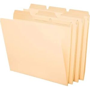 Pendaflex - Ready-Tab Recycled File Folder, 1/3-Cut Tab, Assorted, Letter Size, 50/Box (42336) - Manila Pendaflex - Ready-Tab Recycled File Folder, 1/3-Cut Tab, Assorted, Letter Size, 50/Box (42336) - Manila