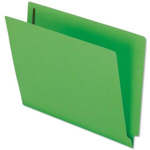 Tops Business Forms - Colored Reinforced End Tab Fastener Folders, 0.75" Expansion, 2 Fasteners, Letter Size, Green Exterior, 50/Box Tops Business Forms - Colored Reinforced End Tab Fastener Folders, 0.75" Expansion, 2 Fasteners, Letter Size, Green Exterior, 50/Box