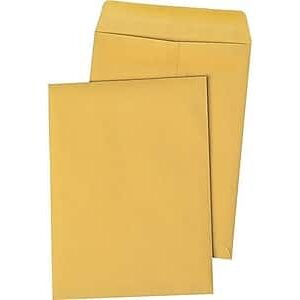 Quality Park - Redi-Seal Kraft Catalog Envelopes, 9" x 12", 100/Box - Brown Kraft Quality Park - Redi-Seal Kraft Catalog Envelopes, 9" x 12", 100/Box - Brown Kraft