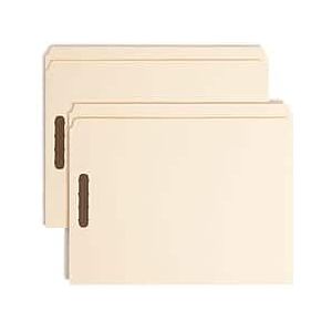 Smead - Card Stock Classification Folders, Reinforced Straight-Cut Tab, Letter Size, 50/Box - Manila Smead - Card Stock Classification Folders, Reinforced Straight-Cut Tab, Letter Size, 50/Box - Manila