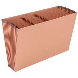 Staples - Heavy Duty Reinforced Accordion File, Monthly Index, 12-Pocket, Legal Size - Brown Staples - Heavy Duty Reinforced Accordion File, Monthly Index, 12-Pocket, Legal Size - Brown