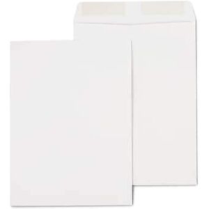 Staples - Gummed Kraft Catalog Envelopes, 9" x 12", 100/Box - Gray Staples - Gummed Kraft Catalog Envelopes, 9" x 12", 100/Box - Gray