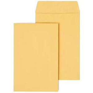 Staples - Self Seal Kraft Catalog Envelopes, 6” x 9”, 100/Box - Brown Staples - Self Seal Kraft Catalog Envelopes, 6” x 9”, 100/Box - Brown
