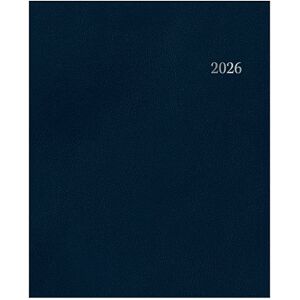 Blue Sky - 2026 Passages 8.5" x 11" Calendar Year Weekly & Monthly Planner, Faux Leather Cover - Navy Blue Sky - 2026 Passages 8.5" x 11" Calendar Year Weekly & Monthly Planner, Faux Leather Cover - Navy