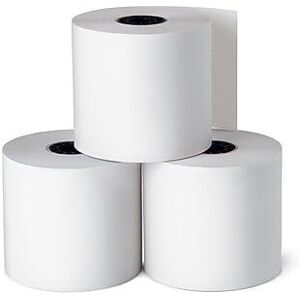 Staples - Bond Paper Roll, 3" x 128', 10/Pack - Bright White Staples - Bond Paper Roll, 3" x 128', 10/Pack - Bright White