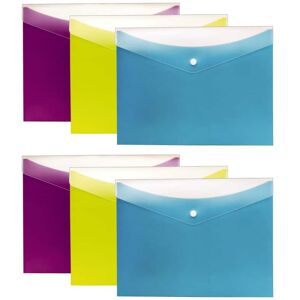 Pendaflex - Dual Pocket Snap Poly Envelope, Letter Size, 3 Per Pack, 2 Packs Pendaflex - Dual Pocket Snap Poly Envelope, Letter Size, 3 Per Pack, 2 Packs