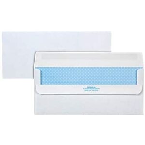 Quality Park - Redi-Seal Security Tinted Business Envelopes, 4 1/8" x 9 1/2", 500/Box - White Quality Park - Redi-Seal Security Tinted Business Envelopes, 4 1/8" x 9 1/2", 500/Box - White