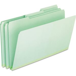 Tops Business Forms - Pressboard Expanding File Folders, 1/3-Cut Tabs: Assorted, Legal Size, 1" Expansion, Green, 25/Box Tops Business Forms - Pressboard Expanding File Folders, 1/3-Cut Tabs: Assorted, Legal Size, 1" Expansion, Green, 25/Box