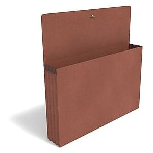 Staples - Reinforced Expanding Wallet, Elastic Closure, Letter Size, 10/Box - Brown Staples - Reinforced Expanding Wallet, Elastic Closure, Letter Size, 10/Box - Brown