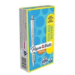 Paper Mate - InkJoy 700 RT Retractable Ballpoint Pen, Medium Point, Dozen - Black Ink Paper Mate - InkJoy 700 RT Retractable Ballpoint Pen, Medium Point, Dozen - Black Ink