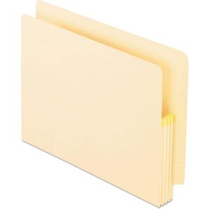 Tops Business Forms - Manila Drop Front Shelf File Pockets with Tyvek Gusset Top, 1.75" Expansion, Letter Size, Manila, 25/Box Tops Business Forms - Manila Drop Front Shelf File Pockets with Tyvek Gusset Top, 1.75" Expansion, Letter Size, Manila, 25/Box