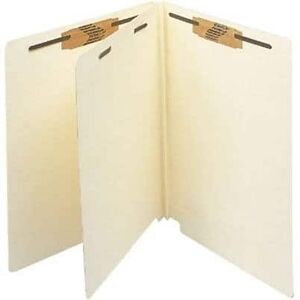 Medical Arts Press - End-Tab Heavy Duty Classification Folders, 1-Divider, 25/Bx - Manila Medical Arts Press - End-Tab Heavy Duty Classification Folders, 1-Divider, 25/Bx - Manila