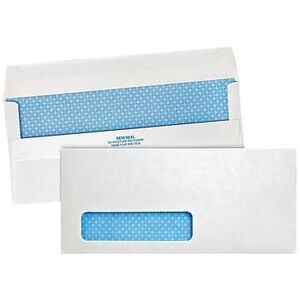 Quality Park - Redi-Seal Security Tinted #10 Window Envelope, 4 1/8" x 9 1/2", 500/Box - White Wove Quality Park - Redi-Seal Security Tinted #10 Window Envelope, 4 1/8" x 9 1/2", 500/Box - White Wove