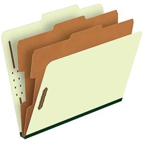 Pendaflex - Classification Folder, 2-Dividers, Letter Size, 10/Box - Light Green Pendaflex - Classification Folder, 2-Dividers, Letter Size, 10/Box - Light Green