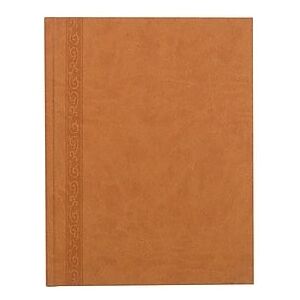Blueline - Da Vinci Hardcover Journal, 7.25" x 9.25", College Ruled, Tan, 150 Pages - Brown Blueline - Da Vinci Hardcover Journal, 7.25" x 9.25", College Ruled, Tan, 150 Pages - Brown