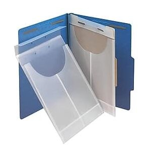 Smead - Poly Retention Jacket, 3/4" Expansion, Letter/Legal Size, 24/Box - Clear Smead - Poly Retention Jacket, 3/4" Expansion, Letter/Legal Size, 24/Box - Clear
