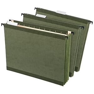 Pendaflex - SureHook Premium Reinforced Hanging File Folder, 5-Tab, Letter, 4/Pack - Green Pendaflex - SureHook Premium Reinforced Hanging File Folder, 5-Tab, Letter, 4/Pack - Green