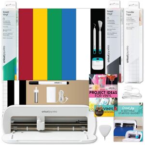 Cricut - Joy Xtra Die-Cutting Machine with Smart Vinyl Sampler Packs, Transfer Tape and Tool Set Bundle Cricut - Joy Xtra Die-Cutting Machine with Smart Vinyl Sampler Packs, Transfer Tape and Tool Set Bundle