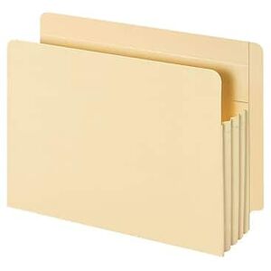 Pendaflex - Recycled Reinforced File Pocket, 3 1/2" Expansion, Letter Size - Manila Pendaflex - Recycled Reinforced File Pocket, 3 1/2" Expansion, Letter Size - Manila