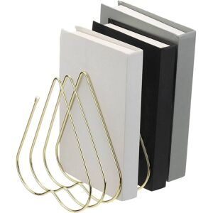 Unique Bargains - Folder Organizer Stand, 7 Slot Retractable Book Ends Metal Heart Shaped File Rack Magazine Letter Paper Home - Gold Tone Unique Bargains - Folder Organizer Stand, 7 Slot Retractable Book Ends Metal Heart Shaped File Rack Magazine Letter Paper Home - Gold Tone