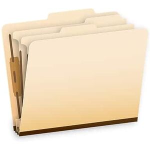 Pendaflex - Classification Folder, 2-Dividers, 2 1/2" Expansion, Letter Size, 10/Box - Manila Pendaflex - Classification Folder, 2-Dividers, 2 1/2" Expansion, Letter Size, 10/Box - Manila