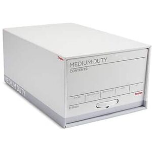Staples - Medium Duty File Drawers, Legal/Gray, 6/Carton - White/Gray Staples - Medium Duty File Drawers, Legal/Gray, 6/Carton - White/Gray