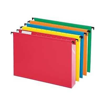 Pendaflex - SureHook Hanging File Folders, Letter Size, 20/Box - Assorted Colors Pendaflex - SureHook Hanging File Folders, Letter Size, 20/Box - Assorted Colors
