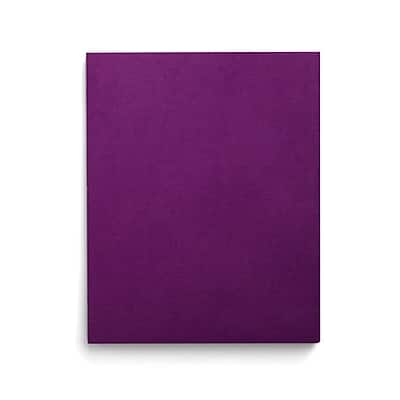Staples - Smooth 2-Pocket Paper Folder, 25/Box - Purple Staples - Smooth 2-Pocket Paper Folder, 25/Box - Purple