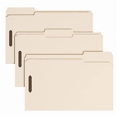 Staples - Reinforced Classification Folder, 3/4" Expansion, Legal Size, 50/Pack - Manilla Staples - Reinforced Classification Folder, 3/4" Expansion, Legal Size, 50/Pack - Manilla