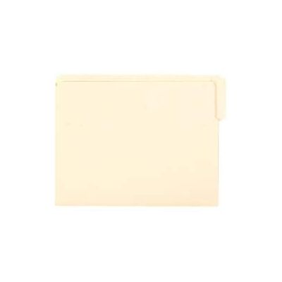 Smead - Shelf-Master End Tab File Folder, Straight Cut, Letter Size, 100/Box - Manila Smead - Shelf-Master End Tab File Folder, Straight Cut, Letter Size, 100/Box - Manila