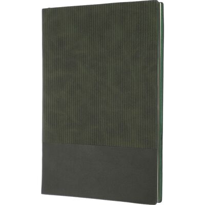 Unique Bargains - Hardcover Leather Lined Journal, 100 Pages 8.3x5.7" A5 Lined Diary Notebook for Office Home Writing - Green Unique Bargains - Hardcover Leather Lined Journal, 100 Pages 8.3x5.7" A5 Lined Diary Notebook for Office Home Writing - Green