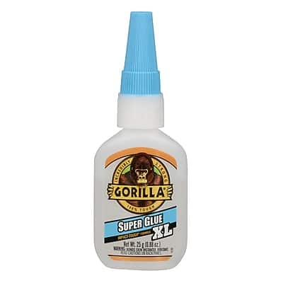 Gorilla - XL Super Glue, 0.88 oz - Clear Gorilla - XL Super Glue, 0.88 oz - Clear