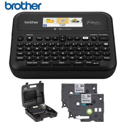 Brother - Business Professional Connected Label Maker w/ Accessories Bundle Brother - Business Professional Connected Label Maker w/ Accessories Bundle