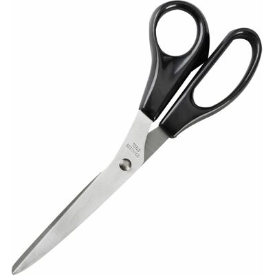 Business Source - Stainless Steel Scissors 8" Bent right Stainless Steel 1 Each - Black Business Source - Stainless Steel Scissors 8" Bent right Stainless Steel 1 Each - Black