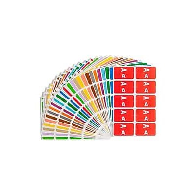 Smead - AlphaZ ACCS Color-Coded Labels, A-Z Index, 2200/Box - Assorted Smead - AlphaZ ACCS Color-Coded Labels, A-Z Index, 2200/Box - Assorted