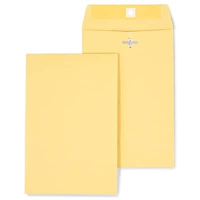 Staples - Kraft Clasp & Moistenable Glue Catalog Envelopes, 6" x 9", 100/Box - Brown Staples - Kraft Clasp & Moistenable Glue Catalog Envelopes, 6" x 9", 100/Box - Brown
