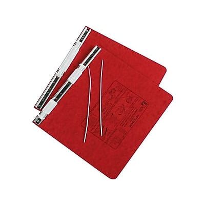 ACCO - Presstex 6" Ringless Hanging Binder - Executive Red ACCO - Presstex 6" Ringless Hanging Binder - Executive Red