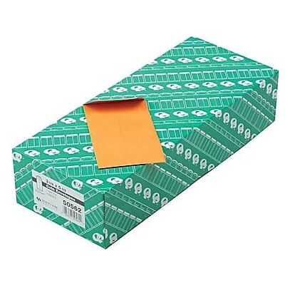 Quality Park - Kraft #5 1/2 Envelope 3 1/8" x 5 1/2", 500/Box - Brown Quality Park - Kraft #5 1/2 Envelope 3 1/8" x 5 1/2", 500/Box - Brown