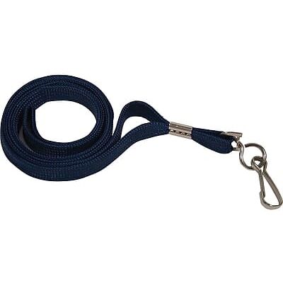 Advantus - Deluxe Lanyards, 24/Box - Blue Advantus - Deluxe Lanyards, 24/Box - Blue