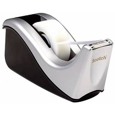 Scotch - Desktop Dispenser, 1" Core - Black Scotch - Desktop Dispenser, 1" Core - Black