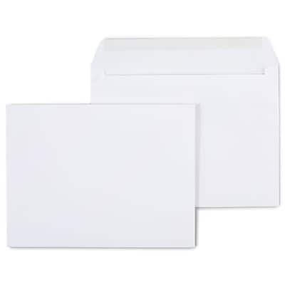 Staples - Gummed Booklet Envelopes, 9" x 12", 100/Box - White Staples - Gummed Booklet Envelopes, 9" x 12", 100/Box - White