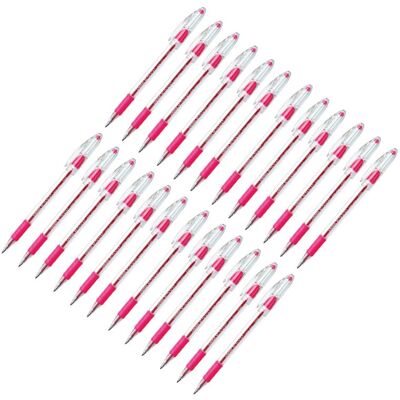 Pentel - R.S.V.P. Ballpoint Pen, Fine Point, Pink, Pack of 24 Pentel - R.S.V.P. Ballpoint Pen, Fine Point, Pink, Pack of 24