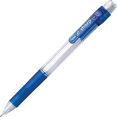 Pentel - e-sharp Mechanical Pencil, 0.7mm, #2 Medium Lead, Dozen - Black Pentel - e-sharp Mechanical Pencil, 0.7mm, #2 Medium Lead, Dozen - Black