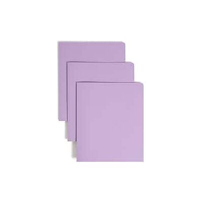 Smead - 2-Pocket Heavy Duty Folders, 25/Box - Lavender Smead - 2-Pocket Heavy Duty Folders, 25/Box - Lavender