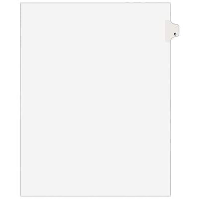Avery - Individual Legal Dividers, Letter Size, Tab C - White Avery - Individual Legal Dividers, Letter Size, Tab C - White