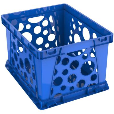 Storex - Large File Crate, Blue Storex - Large File Crate, Blue