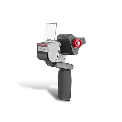 Staples - Comfort Grip 3" Packing Tape Dispenser, Gray - Dark Gray Staples - Comfort Grip 3" Packing Tape Dispenser, Gray - Dark Gray