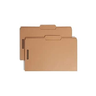 Smead - Heavy Duty Classification Folders, 2/5-Cut Tab, Legal Size, 50/Box - Kraft Smead - Heavy Duty Classification Folders, 2/5-Cut Tab, Legal Size, 50/Box - Kraft