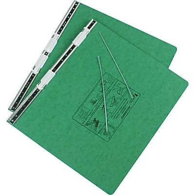 ACCO - Presstex 6" Ringless Hanging Binder - Dark Green ACCO - Presstex 6" Ringless Hanging Binder - Dark Green